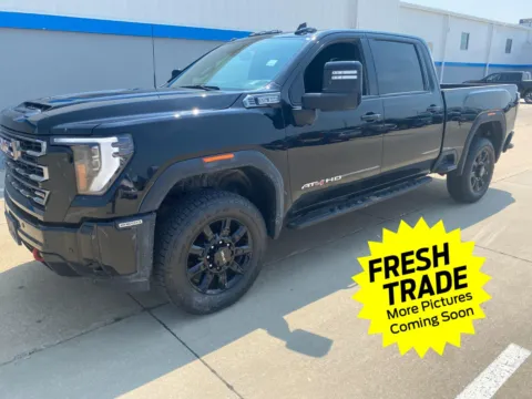 Black 2025 GMC Sierra 2500 HD AT4 for sale in Charles City, IA