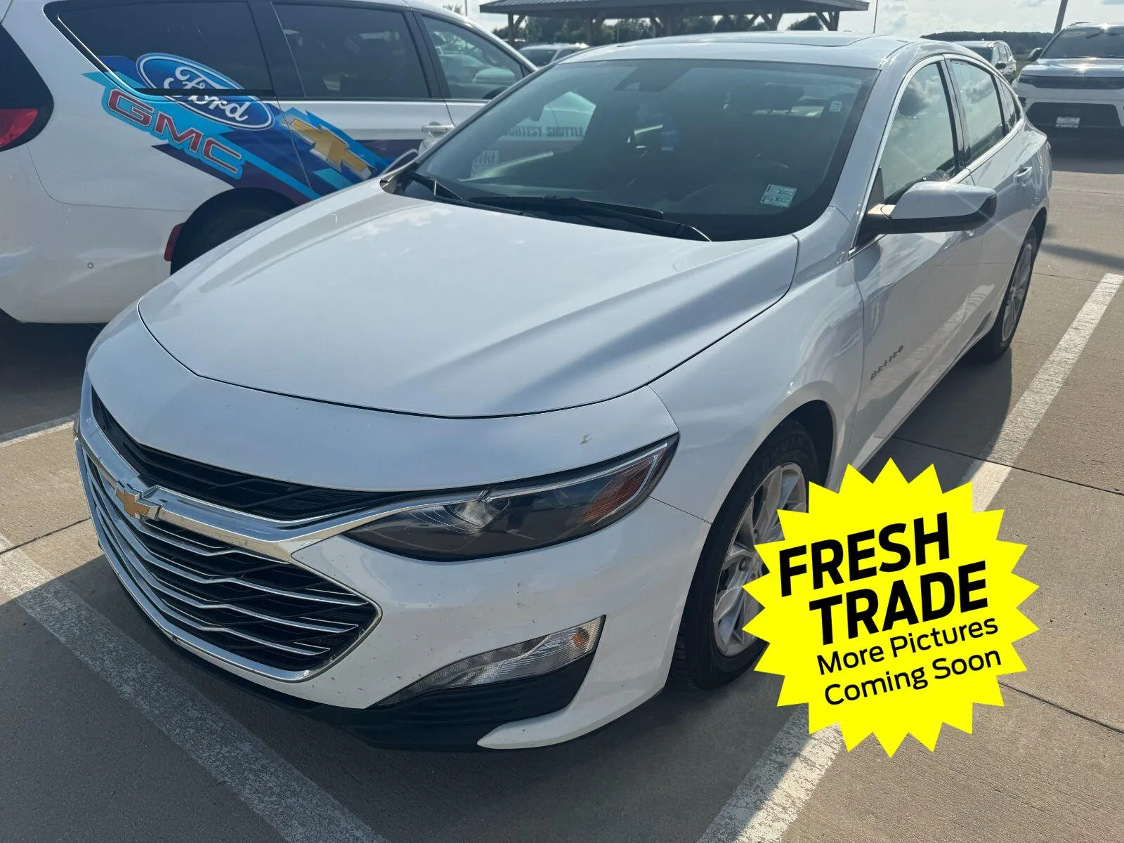 White 2024 Chevrolet Malibu LT for sale in Charles City, IA