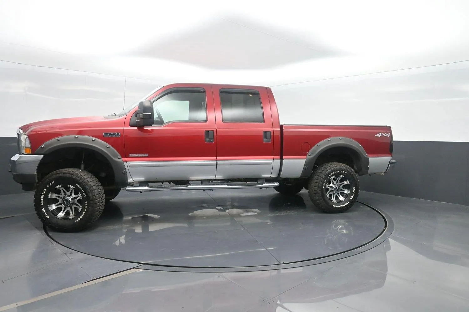 Red 2003 Ford Super Duty F-250 Lariat for sale in Charles City, IA