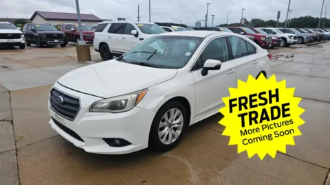 White 2015 Subaru Legacy 2.5i Premium for sale in Charles City, IA
