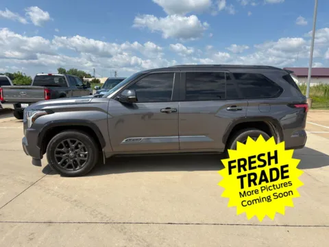 Another view of 2025 Toyota Sequoia Platinum for sale in Charles City, IA at Mike Molstead Chevrolet, GMC
