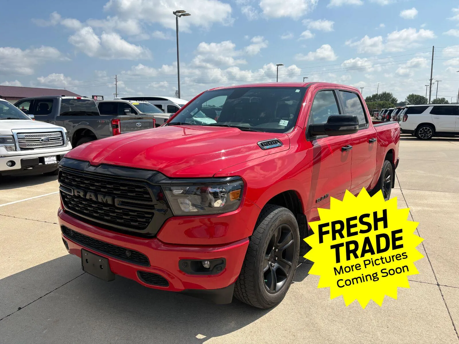 Red 2023 Ram 1500 Big Horn for sale in Charles City, IA