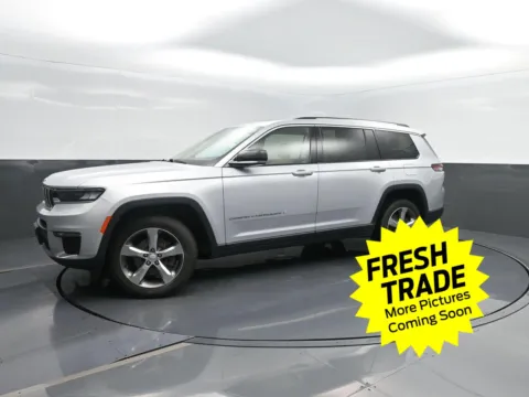 Silver 2022 Jeep Grand Cherokee L Limited for sale in Charles City, IA
