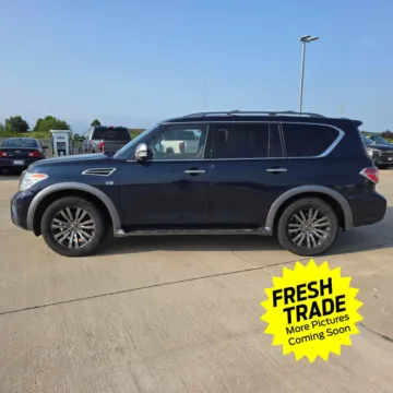 Another view of 2018 Nissan Armada Platinum for sale in Charles City, IA at Mike Molstead Chevrolet, GMC