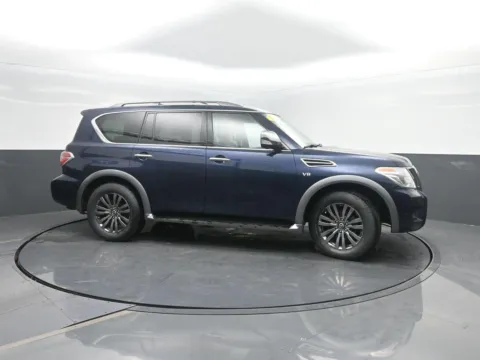 Another view of 2018 Nissan Armada Platinum for sale in Charles City, IA at Mike Molstead Chevrolet, GMC