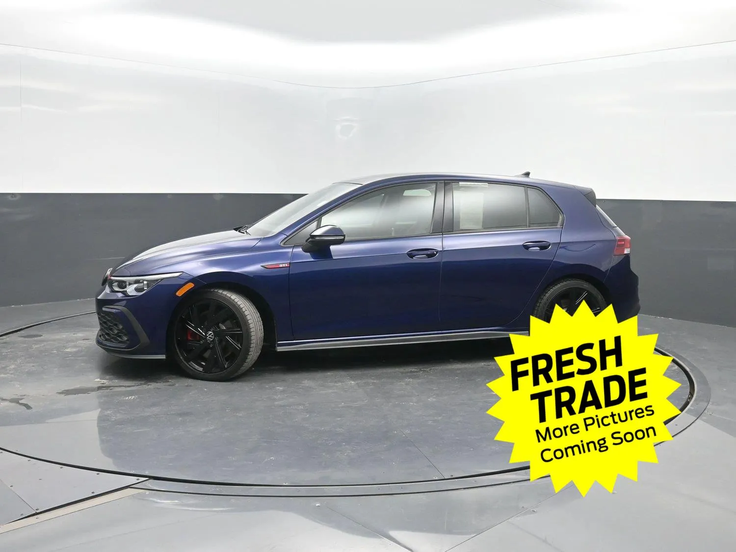 Blue 2023 Volkswagen Golf GTI SE for sale in Charles City, IA