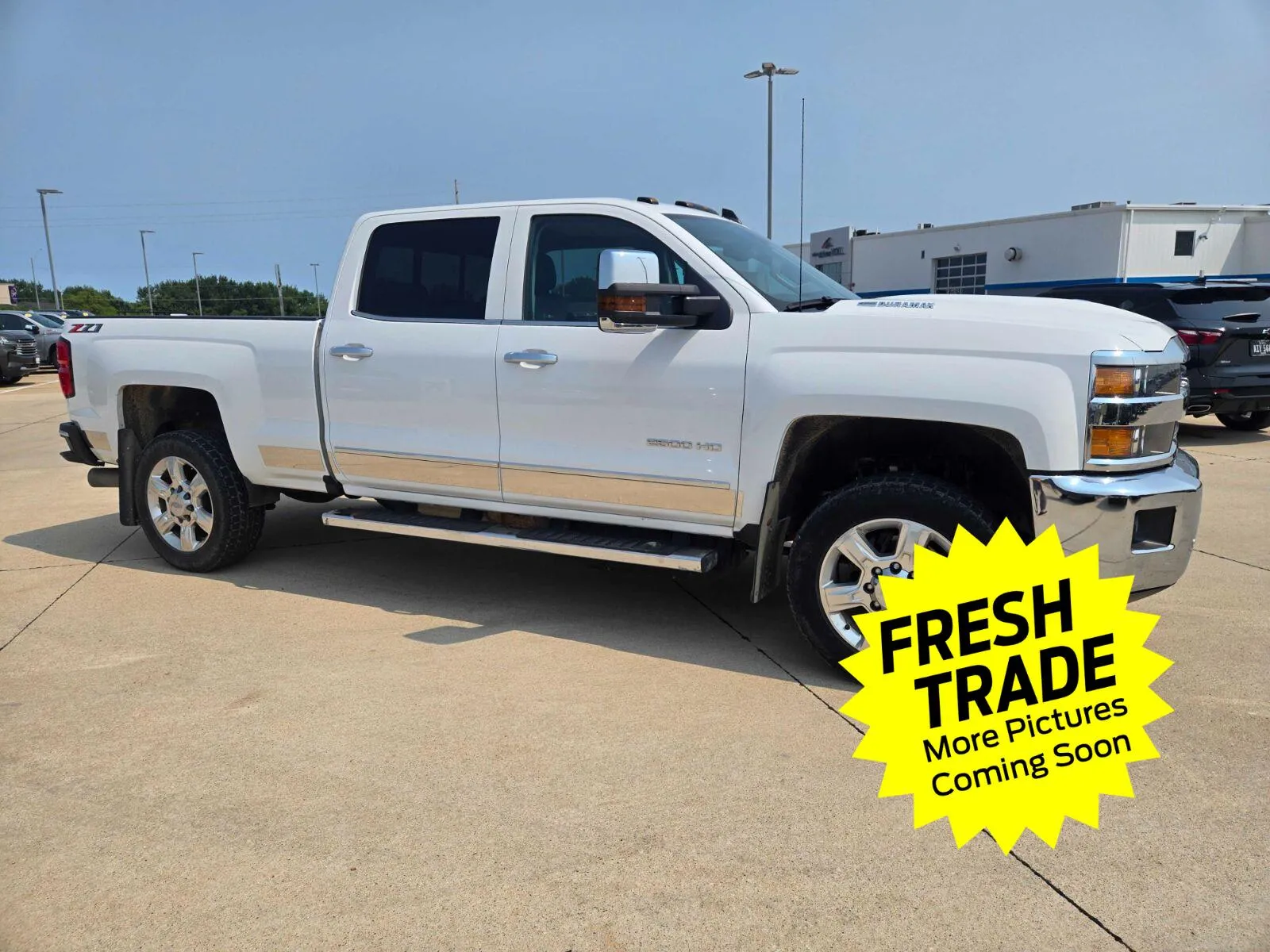White 2019 Chevrolet Silverado 2500 HD LTZ for sale in Charles City, IA