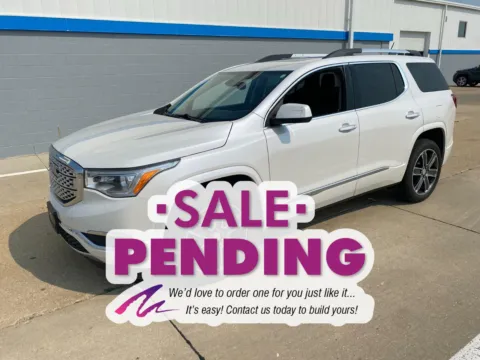 White 2017 GMC Acadia Denali for sale in Charles City, IA