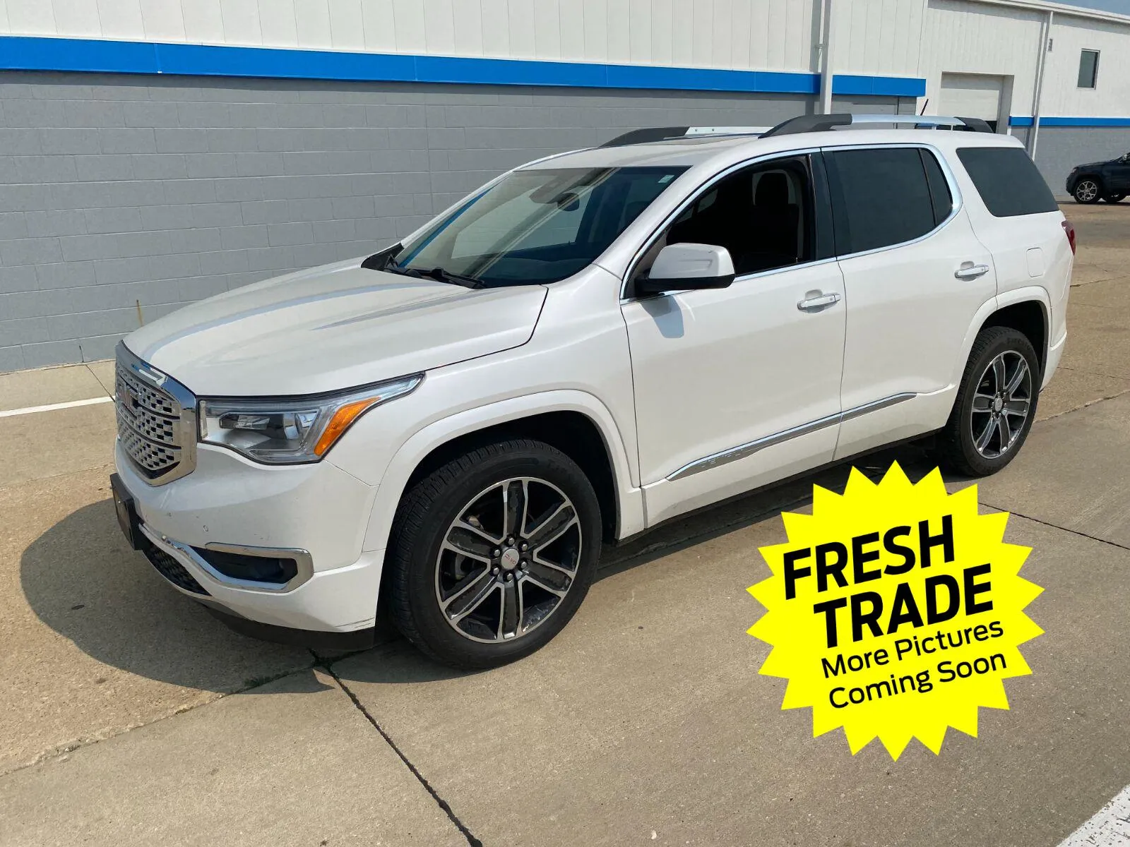 White 2017 GMC Acadia Denali for sale in Charles City, IA
