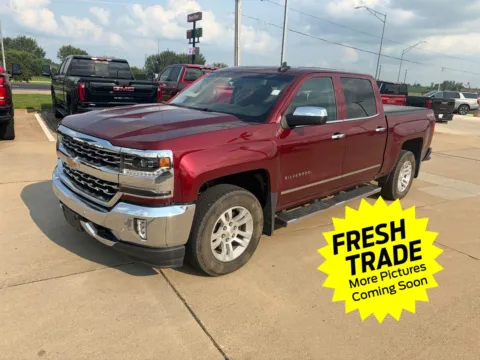 Red 2016 Chevrolet Silverado 1500 LTZ for sale in Charles City, IA