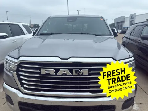 Silver 2025 Ram 1500 Laramie for sale in Charles City, IA