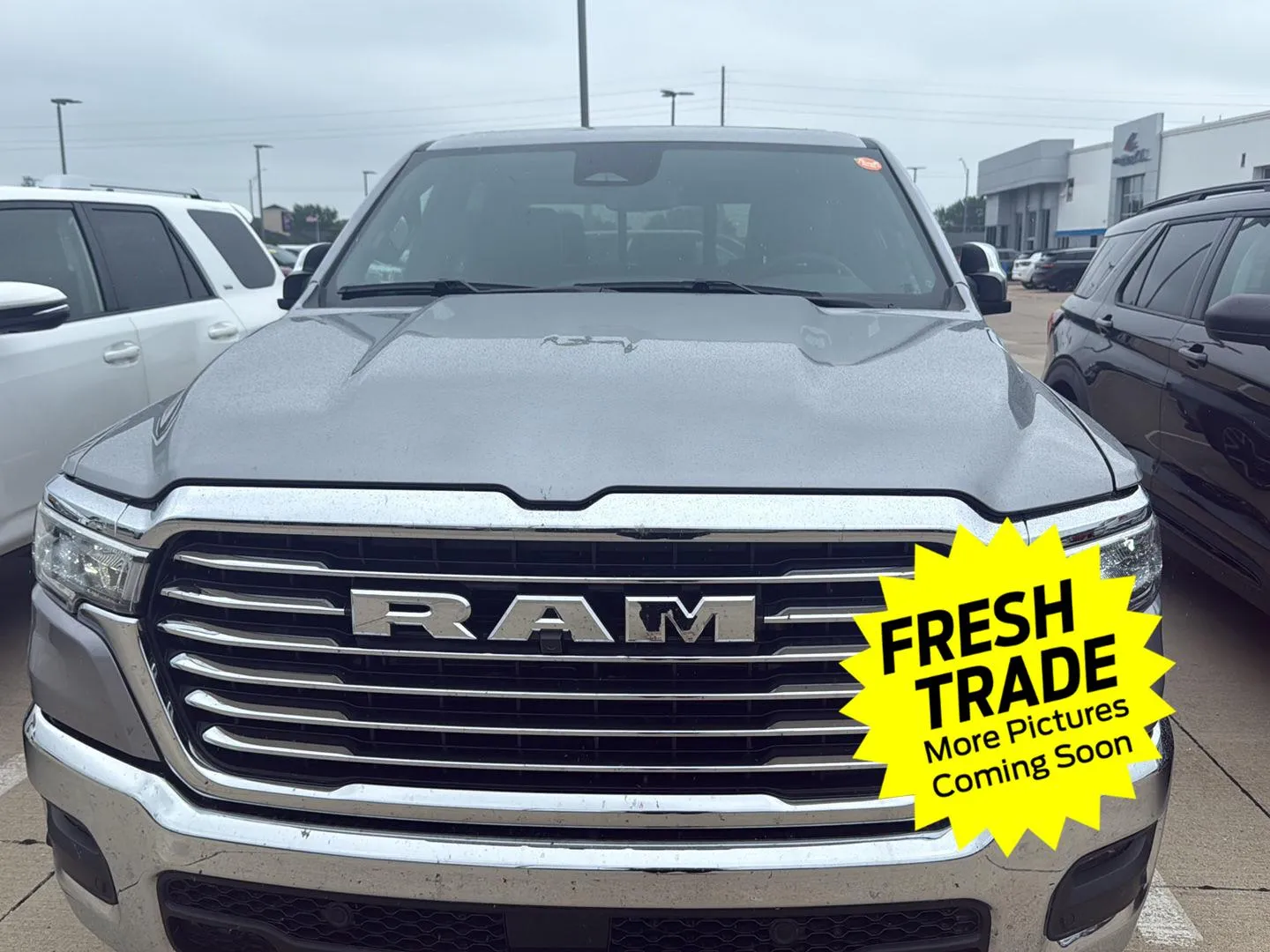 Silver 2025 Ram 1500 Laramie for sale in Charles City, IA