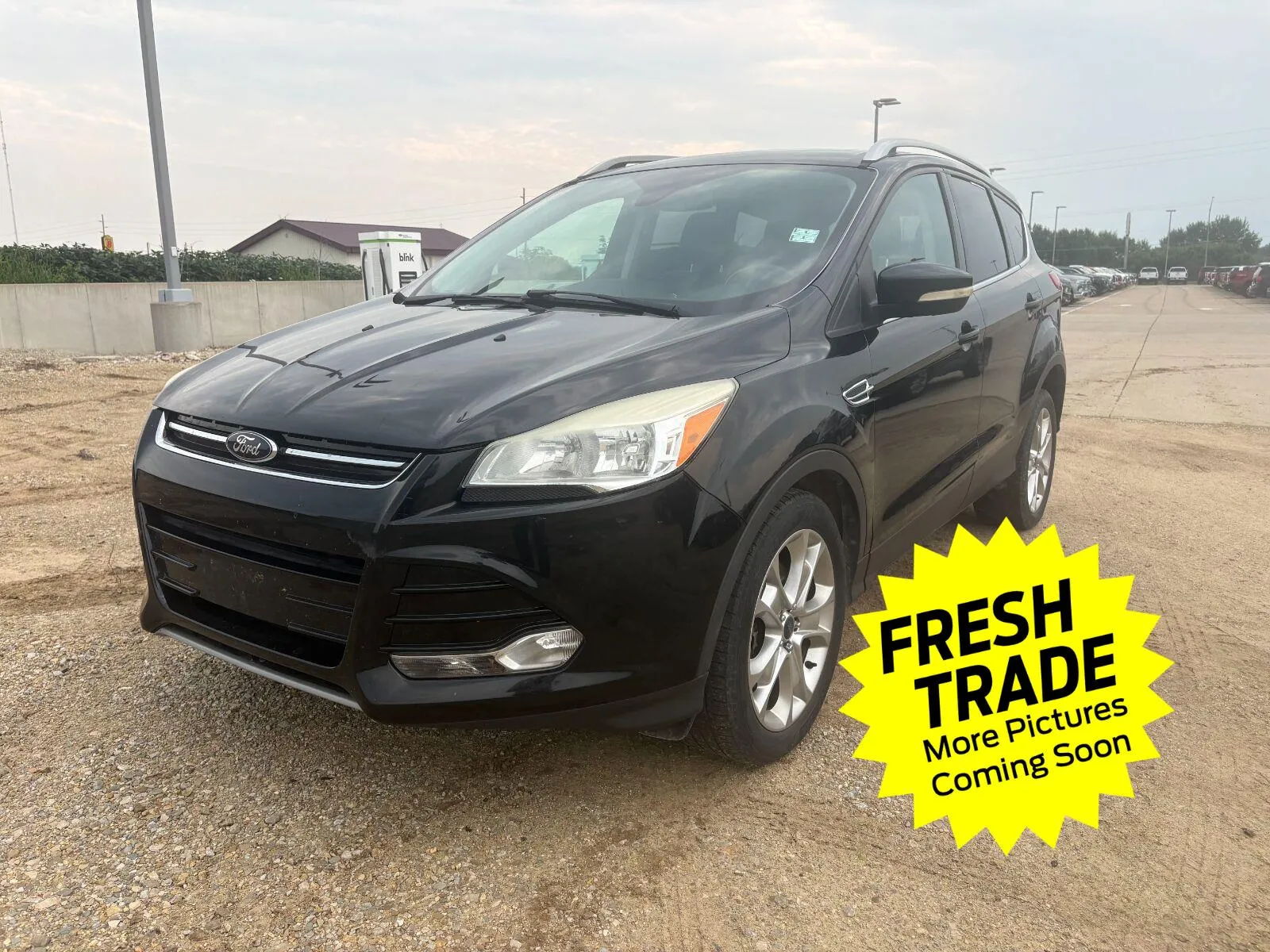 Black 2014 Ford Escape Titanium for sale in Charles City, IA