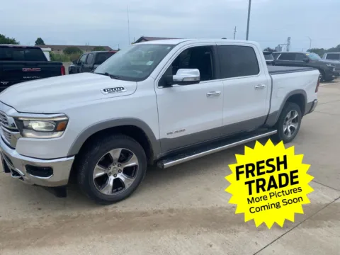 White 2019 Ram 1500 Laramie for sale in Charles City, IA