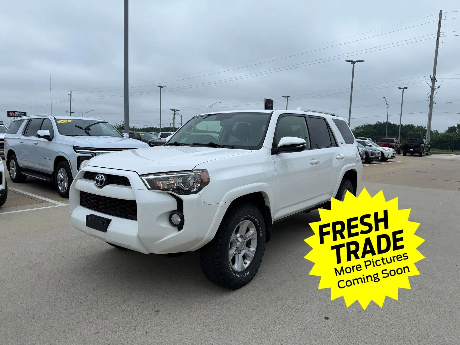White 2014 Toyota 4Runner SR5 Premium for sale in Charles City, IA