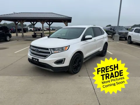 White 2016 Ford Edge SEL for sale in Charles City, IA