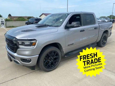 Silver 2024 Ram 1500 Laramie for sale in Charles City, IA