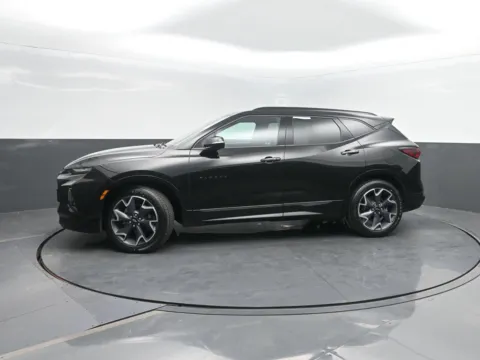Black 2021 CHEVROLET BLAZER RS for sale in Charles City, IA