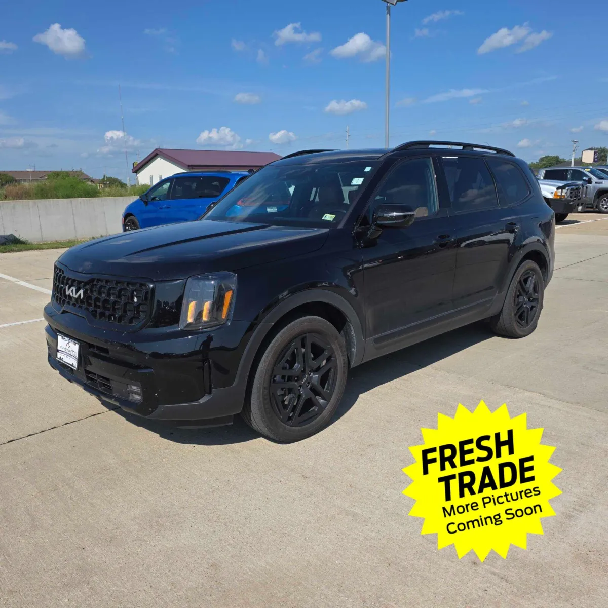 Black 2024 KIA Telluride SX X-Line for sale in Charles City, IA
