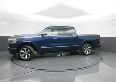 Blue 2021 Ram 1500 Limited for sale in Charles City, IA