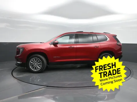Red 2025 GMC Acadia AWD Denali for sale in Charles City, IA