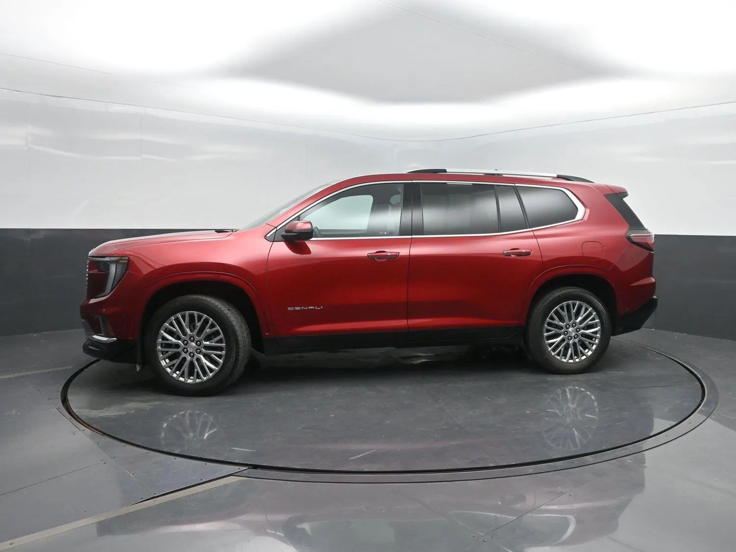 Red 2025 GMC Acadia AWD Denali for sale in Charles City, IA