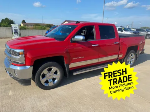 Red 2018 Chevrolet Silverado 1500 LTZ for sale in Charles City, IA
