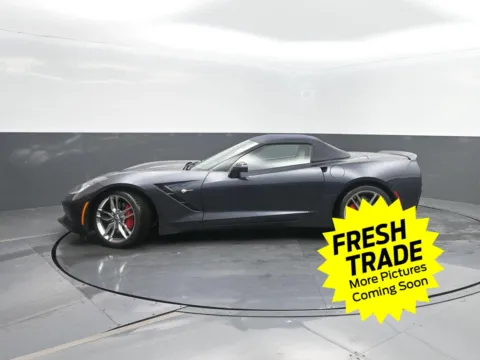 Blue 2014 Chevrolet Corvette Stingray Z51 3LT for sale in Charles City, IA