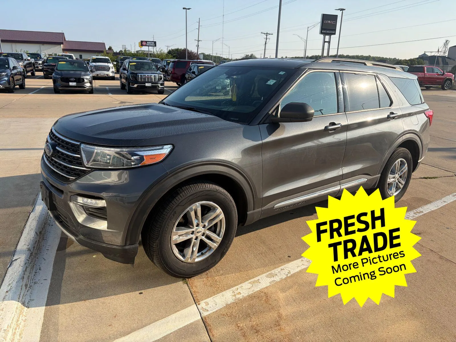 Gray 2020 Ford Explorer XLT for sale in Charles City, IA