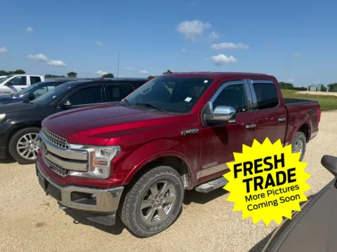 Red 2019 Ford F-150 LARIAT for sale in Charles City, IA
