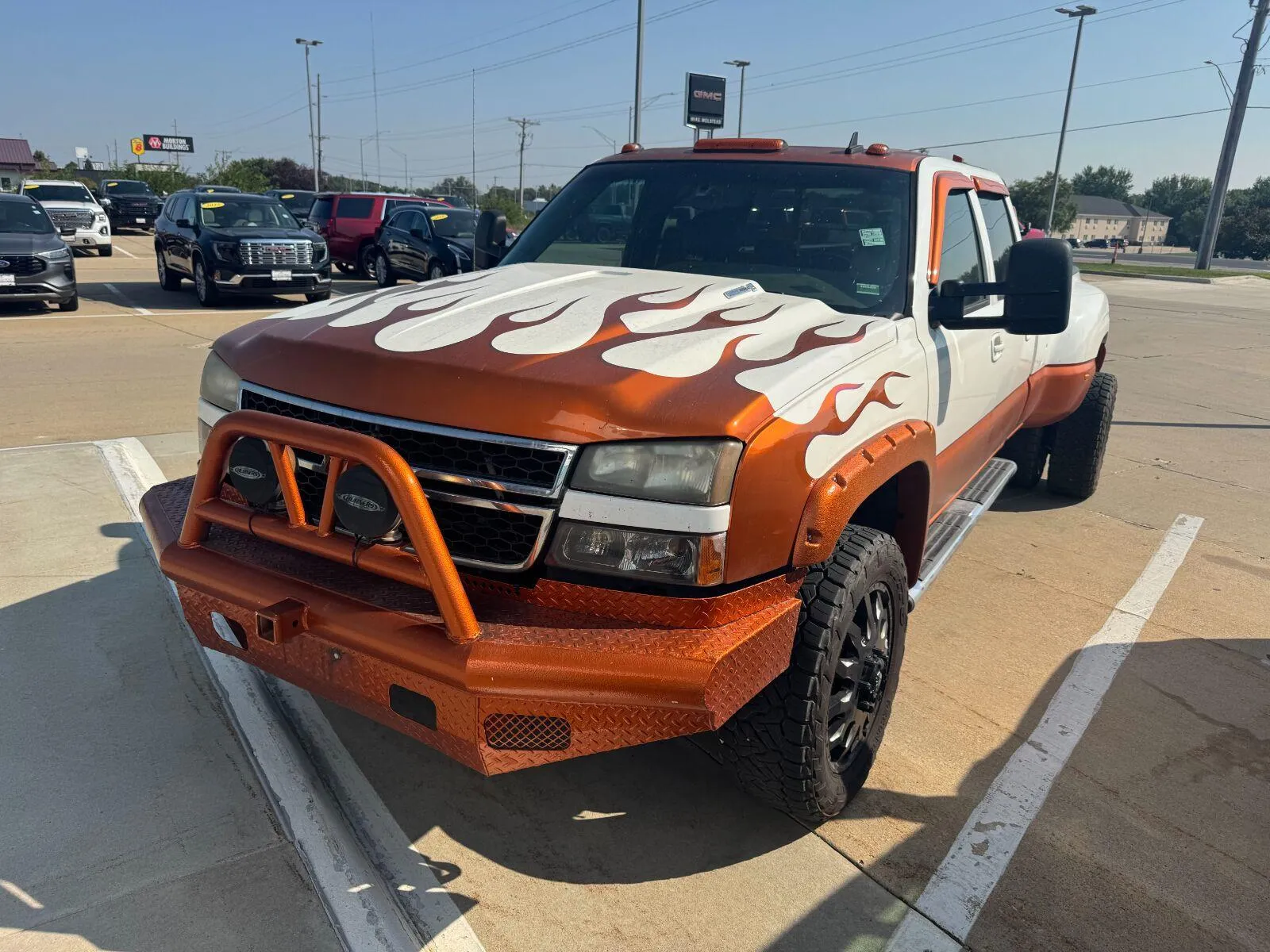 Black 2006 Chevrolet Silverado 3500 DRW LT3 for sale in Charles City, IA