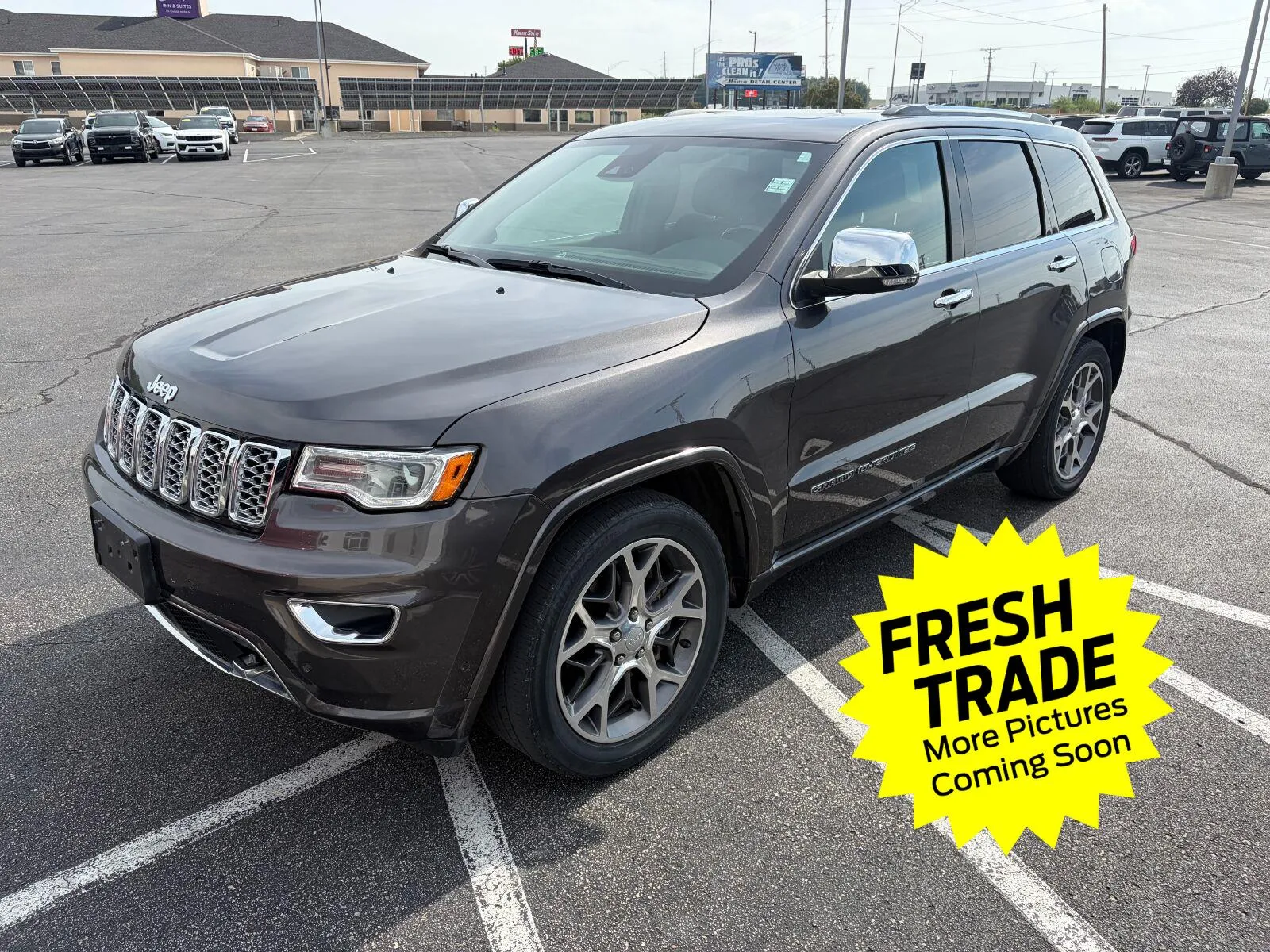 Gray 2021 Jeep Grand Cherokee Overland for sale in Charles City, IA