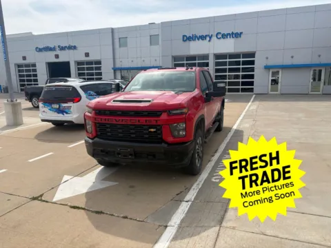Red 2021 Chevrolet Silverado 2500 HD Custom for sale in Charles City, IA