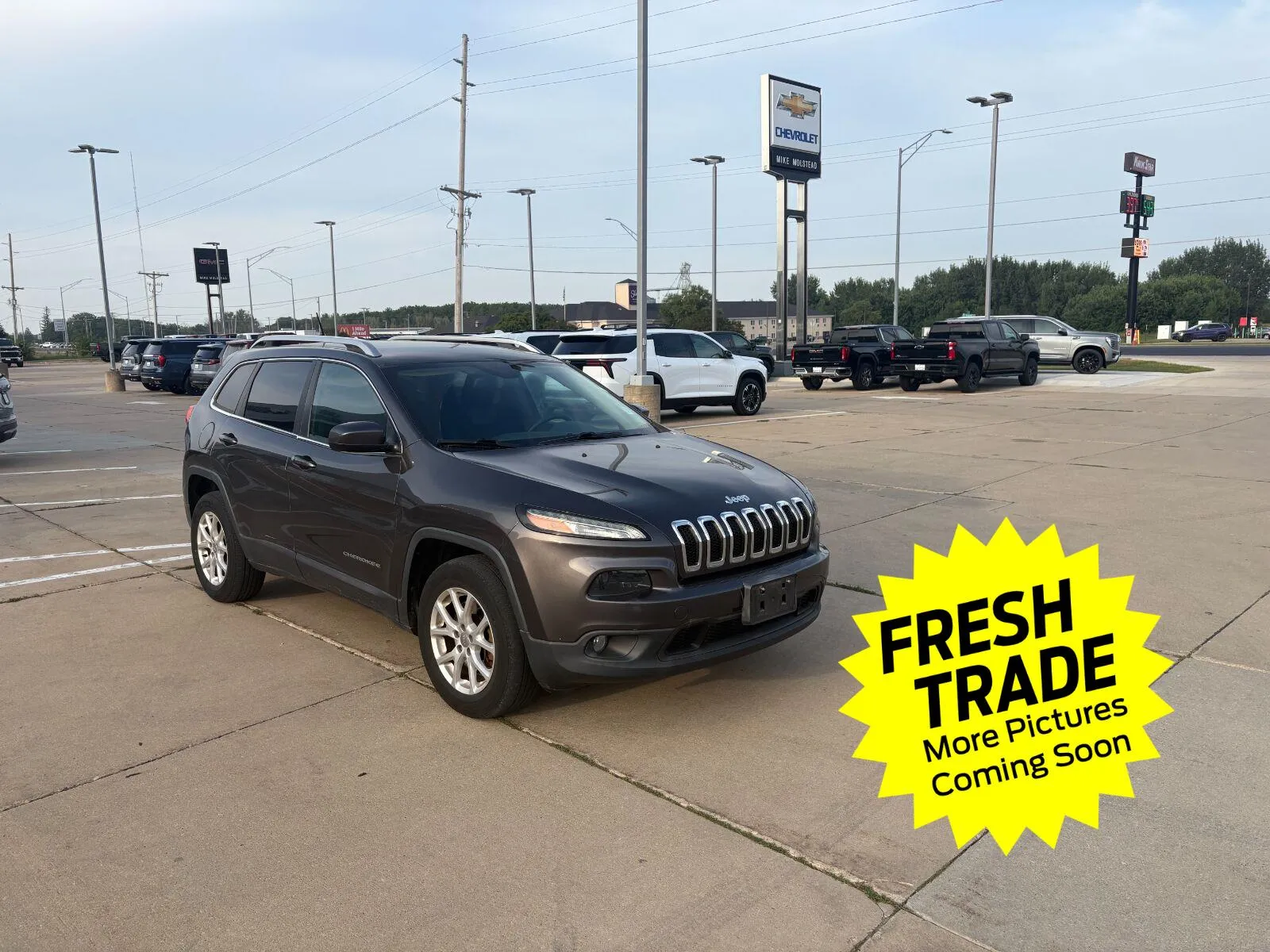 Black 2014 Jeep Cherokee Latitude for sale in Charles City, IA