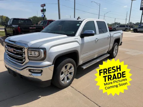 Silver 2017 GMC SIERRA 1500 SLT for sale in Charles City, IA