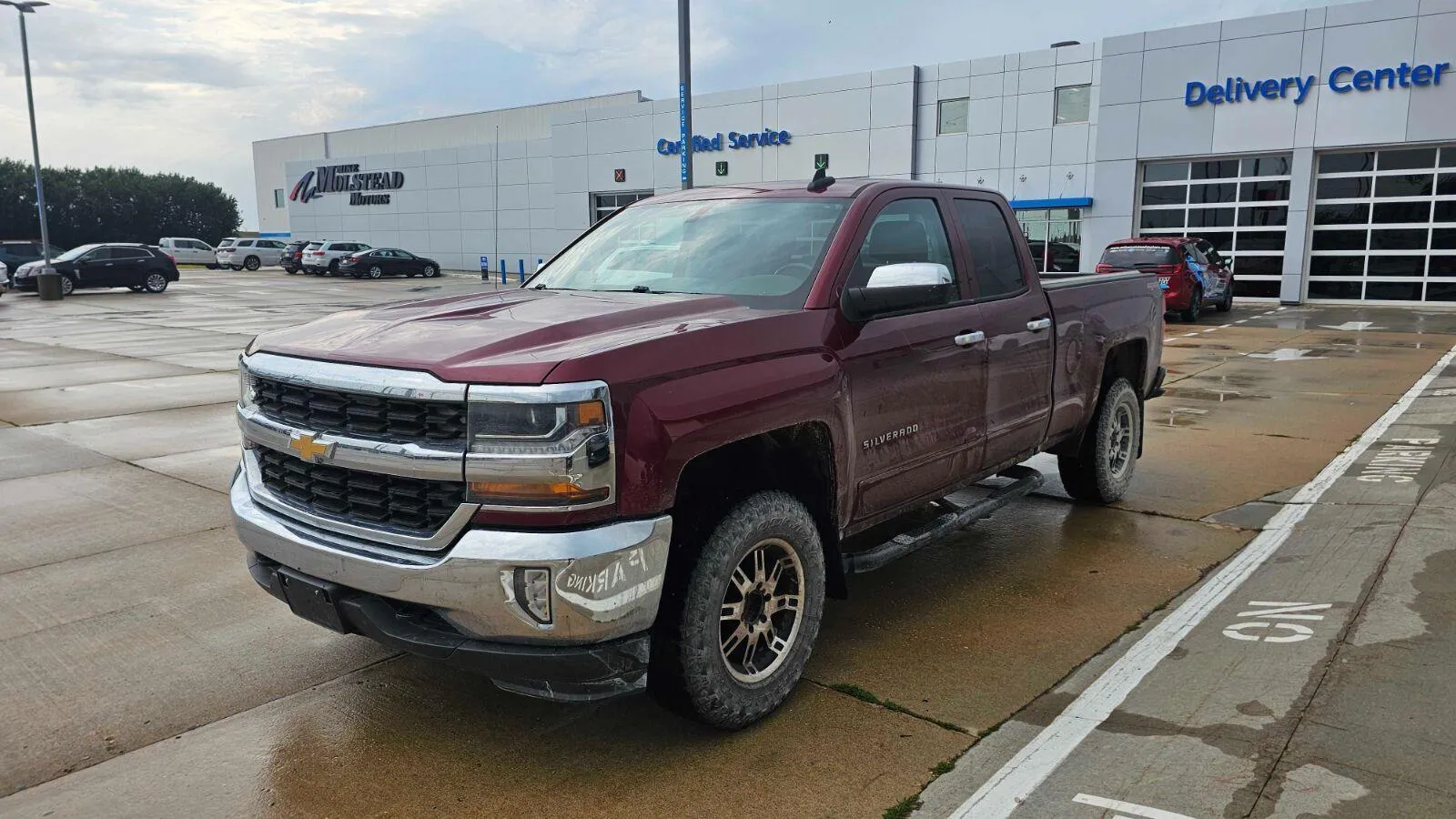 Red 2016 Chevrolet Silverado 1500 LT for sale in Charles City, IA