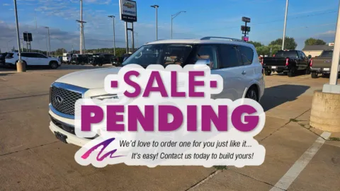 White 2020 INFINITI QX80 LIMITED for sale in Charles City, IA