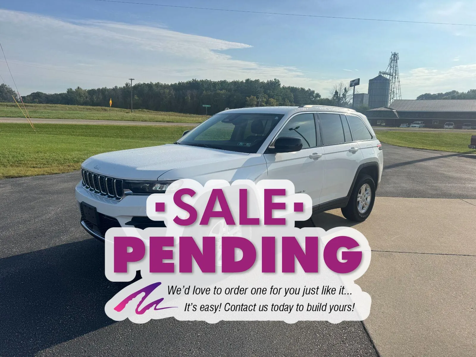 White 2022 Jeep Grand Cherokee Laredo for sale in Charles City, IA