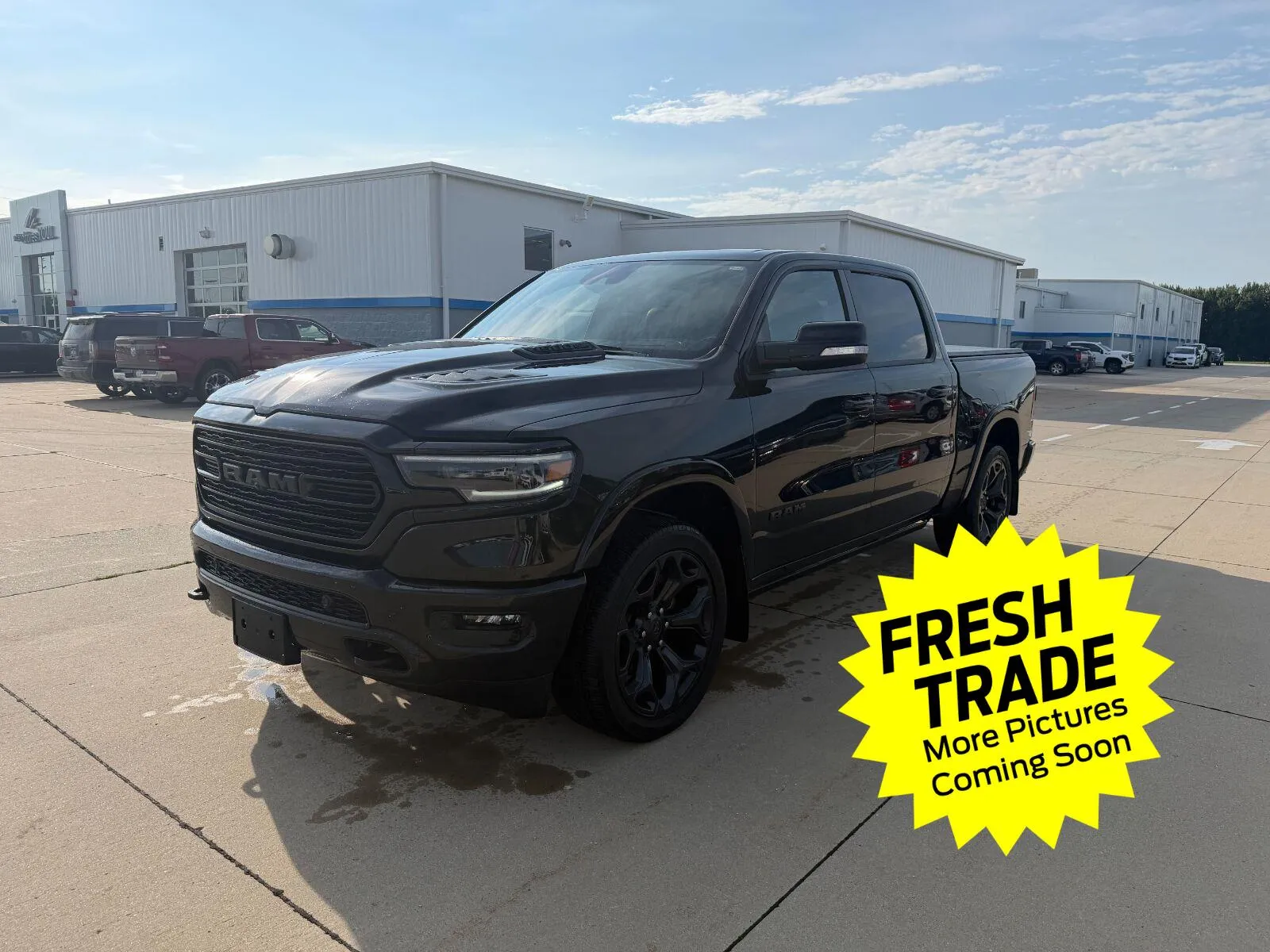 Black 2022 Ram 1500 Limited for sale in Charles City, IA