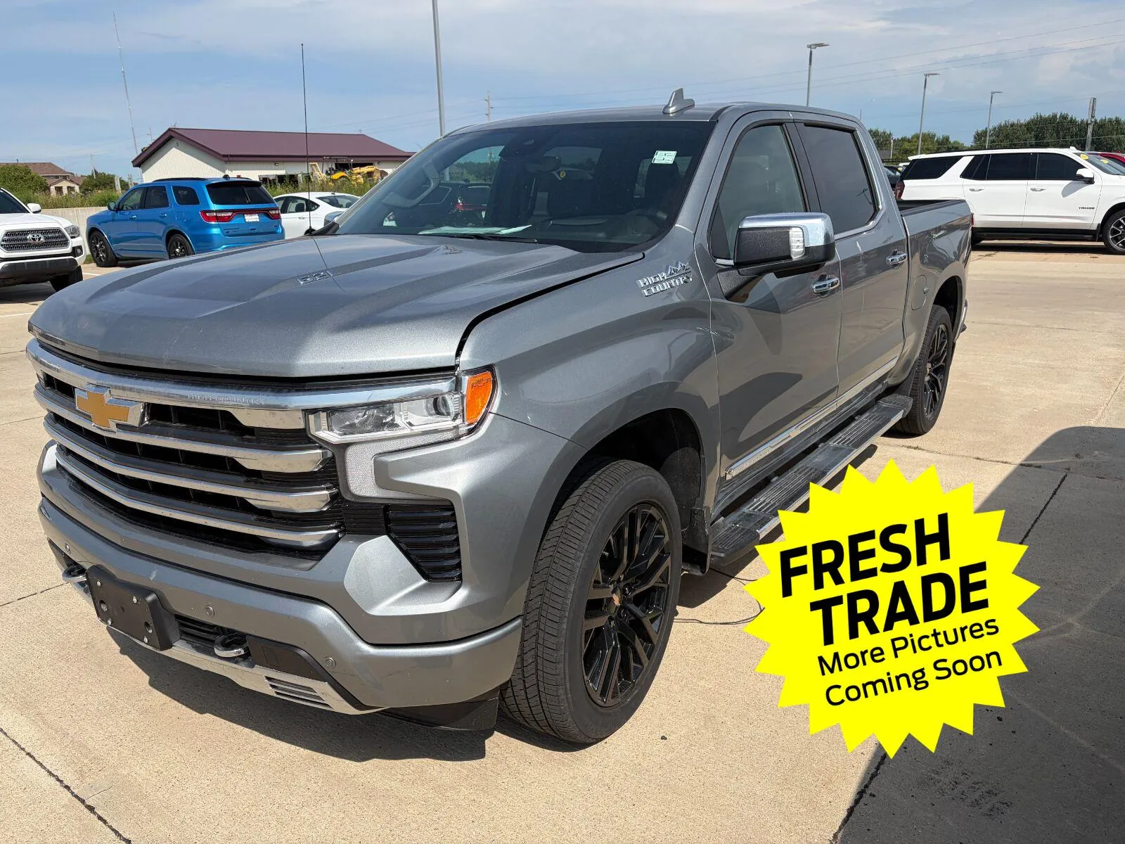 Gray 2026 Chevrolet Silverado 1500 High Country for sale in Charles City, IA