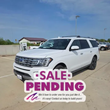 White 2021 Ford Expedition Max Limited for sale in Charles City, IA