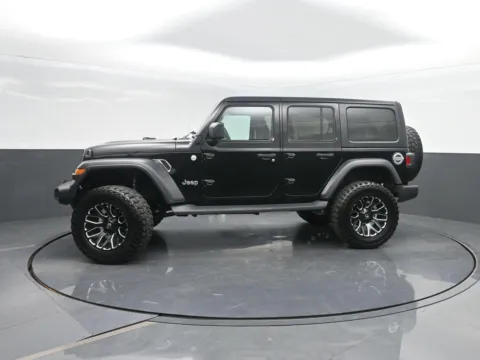 Black 2018 Jeep Wrangler Unlimited Sport S for sale in Charles City, IA