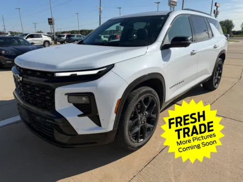 White 2026 Chevrolet Traverse AWD RS for sale in Charles City, IA