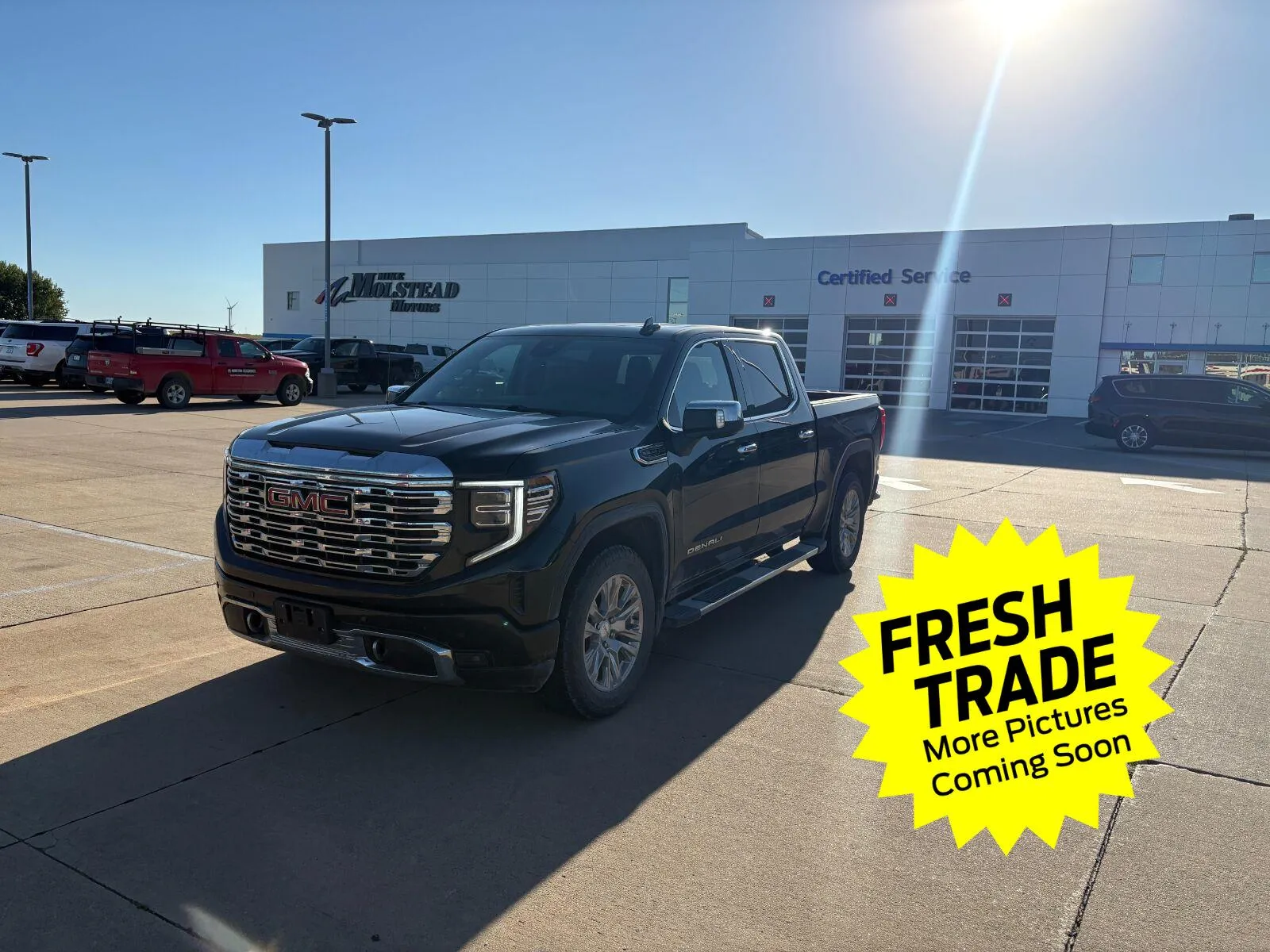 Black 2023 GMC Sierra 1500 Denali for sale in Charles City, IA
