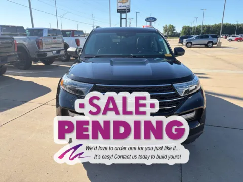 Black 2023 Ford Explorer XLT for sale in Charles City, IA