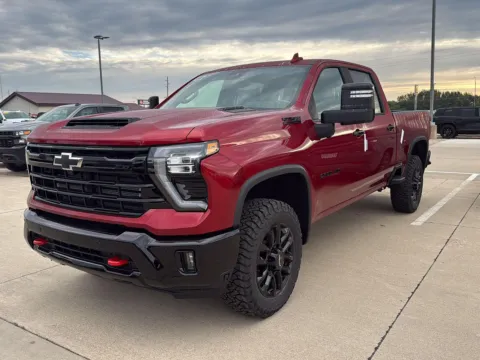 Red 2026 Chevrolet Silverado 2500 HD LTZ for sale in Charles City, IA