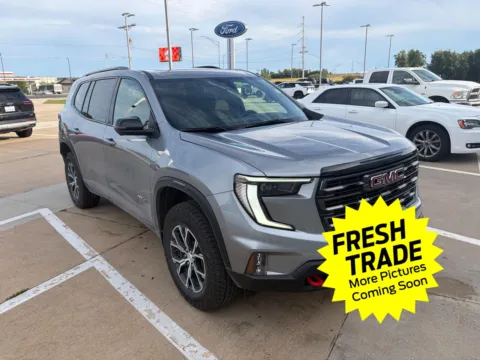 Black 2025 GMC Acadia AWD AT4 for sale in Charles City, IA