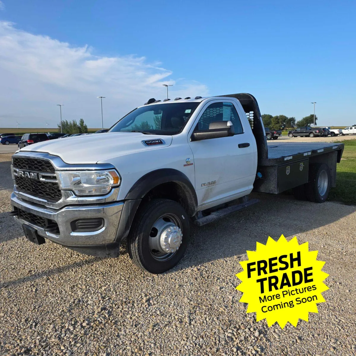 White 2021 Ram 5500 Chassis Cab Tradesman for sale in Charles City, IA