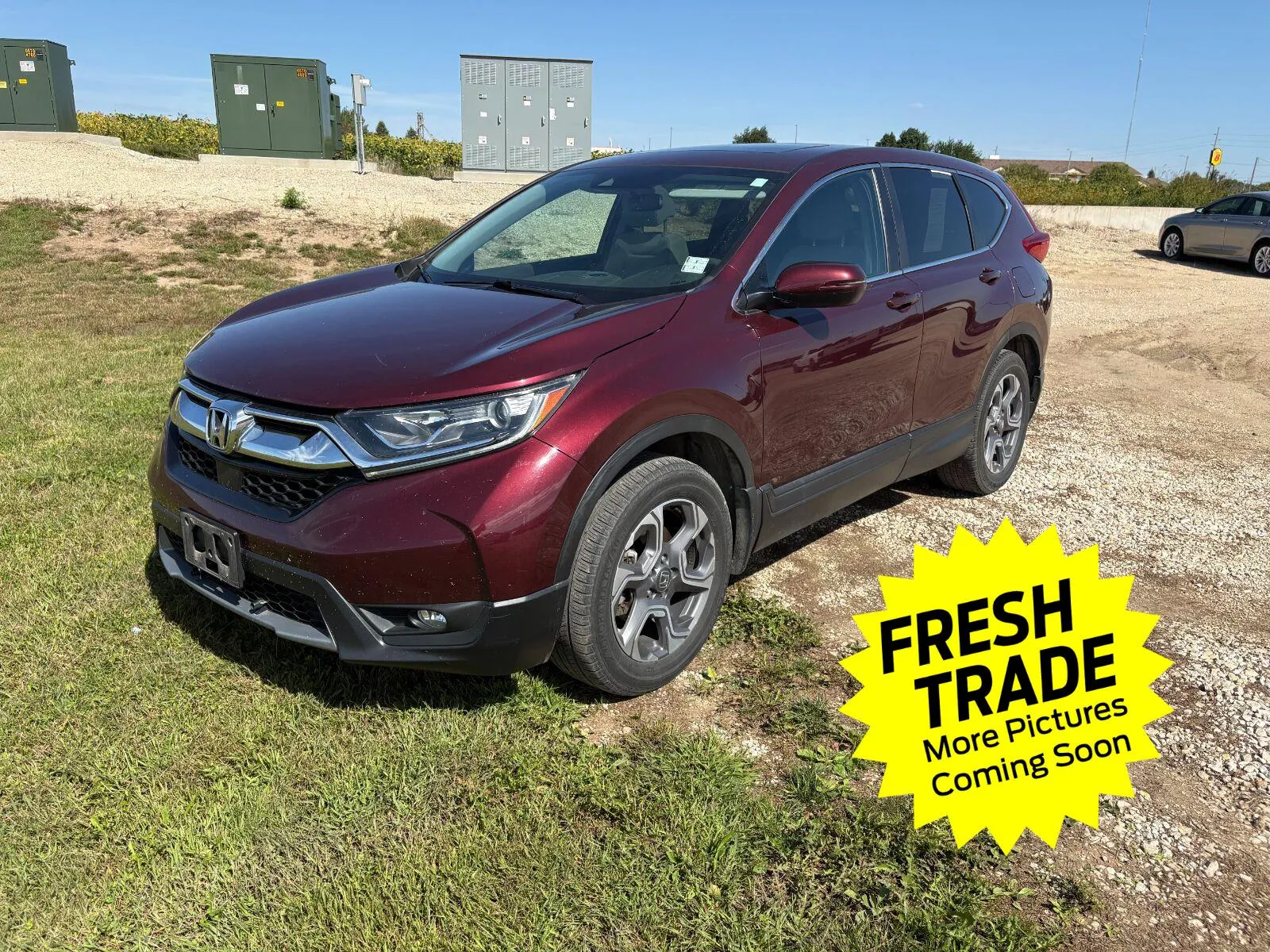 Red 2017 Honda CR-V EX for sale in Charles City, IA