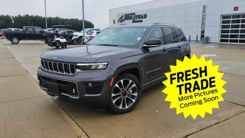 Gray 2022 Jeep Grand Cherokee Overland for sale in Charles City, IA